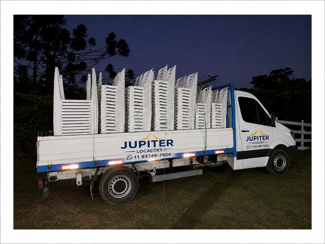 Frota própria da Jupiter Locações